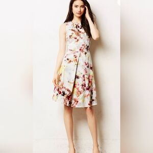 💐Anthropologie Hunter Bell Kukka Tea dress Size 12P